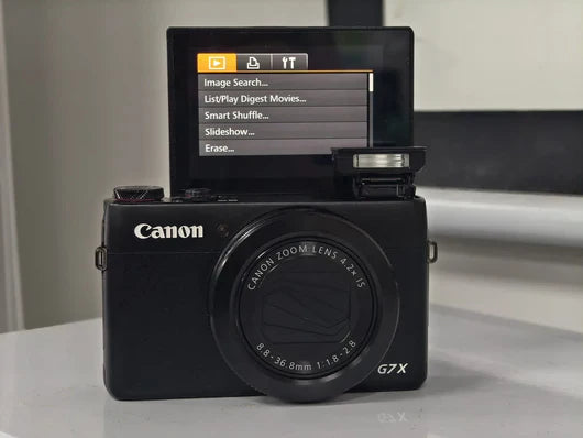 Canon PowerShot G7 X Mark III - 20.1MP COMPACT CAMERA WITH 4K VIDEO & Flip Screen